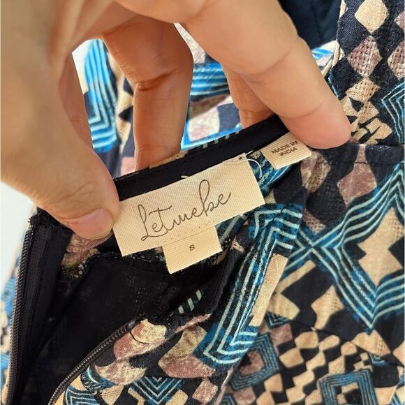 Anthropologie Let Me Be Flounced Maxi Dress Size S - Picture 6 of 15